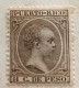 PUERTO-RICO TRÈS RARE - VARIÉTÉ / Le Roi Alphonse XIII,1894 - Puerto Rico