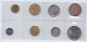 Monaco 8 Coins Set - 1960-2001 Nieuwe Frank