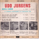 UDO JURGENS - FR EP EUROVISION 1966  - MERCI CHERIE + 3 - Autres - Musique Allemande