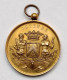 Oude Medaille Oostende Ostende La Royale Legia En Visite 4 Augustus 1912 Ancienne Old Medal Coin - Gemeindemünzmarken