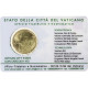 Vatican, 50 Euro Cent, Pape Benoit XVI, Coin Card.FDC, 2011, Rome, Or Nordique - Vaticano (Ciudad Del)