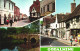 GODALMING, SURREY, MULTIPLE VIEWS, ARCHITECTURE, BRIDGE, ENGLAND, UNITED KINGDOM, POSTCARD - Surrey