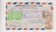 BOLIVIA 1956 TARIJA Registered Airmail Cover To Germany - Bolivia