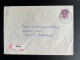 NETHERLANDS 1984 REGISTERED LETTER AALDEN TO LEIDERDORP 15-11-1984 NEDERLAND - Lettres & Documents