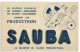 Buvard SAUBA Valeur Thérapeutique Microscope - Produits Pharmaceutiques