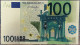 Billet 100 Euro - Réplique Polymère Dorée Feuille D'Or - 100€ - 100 Euro