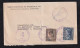 Nicaragua 1936 Cover Oficial Overprint MANAGUA X MANCHESTER England - Nicaragua