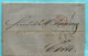 Lettre Avec Contenu Altona, HAMBURG 13/01/1866 Via LYON à MARSEILLE Vers CETTE 16/01/1866 = Sète - Hamburg