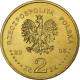 Pologne, 2 Zlote, 2005, Warsaw, Laiton, FDC, KM:530 - Polonia