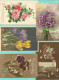 1lo - A609 Theme FLEUR - Lot 170 CPA / CPSM Format CPA - 100 - 499 Postcards