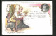 Lithographie Fritz Reuter Postkarten, Fritz Triddelfitz  - Schriftsteller