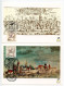 Delcampe - West, East & Berlin Germany, Austria, & Belgium 1990 Set Of 5 FDC Artist Cards - Euro Postal Communications 500th Anniv. - 1981-1990