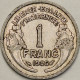 France - Franc 1946, KM# 885a.1 (#4083) - 1 Franc