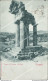 Cl340 Cartolina Girgenti Tempio Di Castore E Polluce Agrigento 1901 - Agrigento