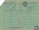 Lettland: 1930 Riga - Frankiertes Telegramm - Lettonie