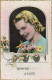 Delcampe - DESTOCKAGE Avant Fermeture  Boutique BON LOT 100 CPA FANTAISIE  JEUNES FEMMMES   (toutes Scannées ) - 100 - 499 Cartes