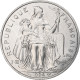 Polynésie Française, 5 Francs, 1994, Paris, I.E.O.M., Aluminium, SPL - Polynésie Française