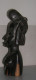 Statuette Africaine Tête Sculptée Sur Bois - Années 1960 - Art Africain