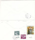 Israël - 2 Lettres Recom De 1976 - Oblit Jerusalem - Exp Vers Haifa - Laboureur - Pionniers - - Storia Postale