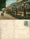 Ansichtskarte Bad Homburg Vor Der Höhe Kurhaus-Terasse 1908 - Bad Homburg