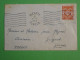 DM 11  TUNISIE     LETTRE FM   1953   BIZERTE  FRANCE+  +AFF. INTERESSANT +++ - Covers & Documents