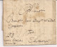 VOORLOPER LAC DE LILLO  NAAR ANTWERPEN -31 OCT 1709-+MANUEEL "MET 1 FLESJE BRANDY" - 1621-1713 (Países Bajos Españoles)