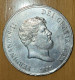 Italy, Naples Silver 120 Grana 1857. KM-370. Ferdinando II. High Grade. - Nápoles & Sicile