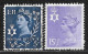1968,1971 NORTHERN IRELAND Set Of 2 Used Stamp (Scott # 10,NIMH 27) - Irlanda Del Nord