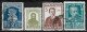 1929 BULGARIA Set Of 4 Used Stamps (Michel # 217,218,220,221) CV €4.70 - Usados