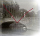 Glasplaat. Brug Tussen De Blinde Ezelstraat En De Vismarkt. Op De Achtergrond De Brugse Vrije. Brugge - Bruges - Diapositivas De Vidrio