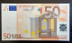 1 X 50€ Euro Draghi R051B2 H00421081299 - UNC Slovenia Slowenien - 50 Euro