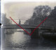 Glasplaat. Het Singel In Amsterdam Met De Corsgenbrug - Glass Slides