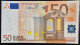 1 X 50€ Euro Draghi R052F1 E00100624953 - UNC Slovakia Slowakei - 50 Euro