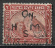 1879 EGYPT Used Stamp With Fantasy Handmade Ovpt. (Scott # 39) CAIRO Postmark Cancelled 1913 - 1866-1914 Khedivato De Egipto