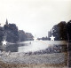 Glasplaat - Plaque Verre. Minnewater - Begijnenvest (Brugge - Bruges) - Glass Slides