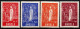 Angola 1948 - Mi.Nr. 315 - 318 - Postfrisch MNH - Angola