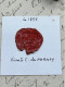 CACHET CIRE ANCIEN - Sigillographie - SCEAUX - WAX SEAL - 1855 Vicomte C Du MORNAY - Timbri