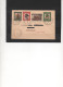 CONGO BELGE.1945. RARE SERIE CROIX-ROUGE SUR LETTRE.N°270-273 - Other & Unclassified