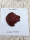 CACHET CIRE ANCIEN - Sigillographie - SCEAUX - WAX SEAL - Ca 1855 NEUCHEZES - Timbri