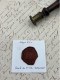 CACHET CIRE ANCIEN - Sigillographie - SCEAUX - WAX SEAL - Début Xix Eme Comte De NICOL - DELPORT - Stempels