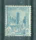 TUNISIE - N°276** MNH SCAN DU VERSO. Types De 1926-28. - Nuevos