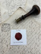 CACHET CIRE ANCIEN - Sigillographie - SCEAUX - WAX SEAL - Ca 1860 De NIEUWERKERKE - Cachets