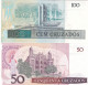 BRESIL LOT DE 2 BILLETS - Brasile