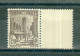 TUNISIE - N°279** MNH SCAN DU VERSO. Types De 1926-28. Bord De Feuille. - Neufs