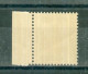 TUNISIE - N°281A** MNH SCAN DU VERSO. Types De 1926-28.  Bord De Feuille. - Unused Stamps