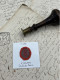 CACHET CIRE ANCIEN - Sigillographie - SCEAUX - WAX SEAL - V 1890 D'ORLEANS Comte De PARIS - Timbri