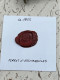 CACHET CIRE ANCIEN - Sigillographie - SCEAUX - WAX SEAL - Ca 1855 PERROT D'ESTIVAREILLES - Stempel & Siegel