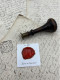 CACHET CIRE ANCIEN - Sigillographie - SCEAUX - WAX SEAL - Ca 1880 PRINCE DE PONINSKI - Cachets