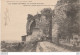 33) CUBZAC LES PONTS  - RUINES DE L'ANCIEN CHATEAU DES 4 FILS AYMON - ( ATTELAGE - 1902 - 2 SCANS  - Cubzac-les-Ponts