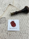 CACHET CIRE ANCIEN - Sigillographie - SCEAUX - WAX SEAL - Ca 1855 Baron QUINETTE - Stempel & Siegel